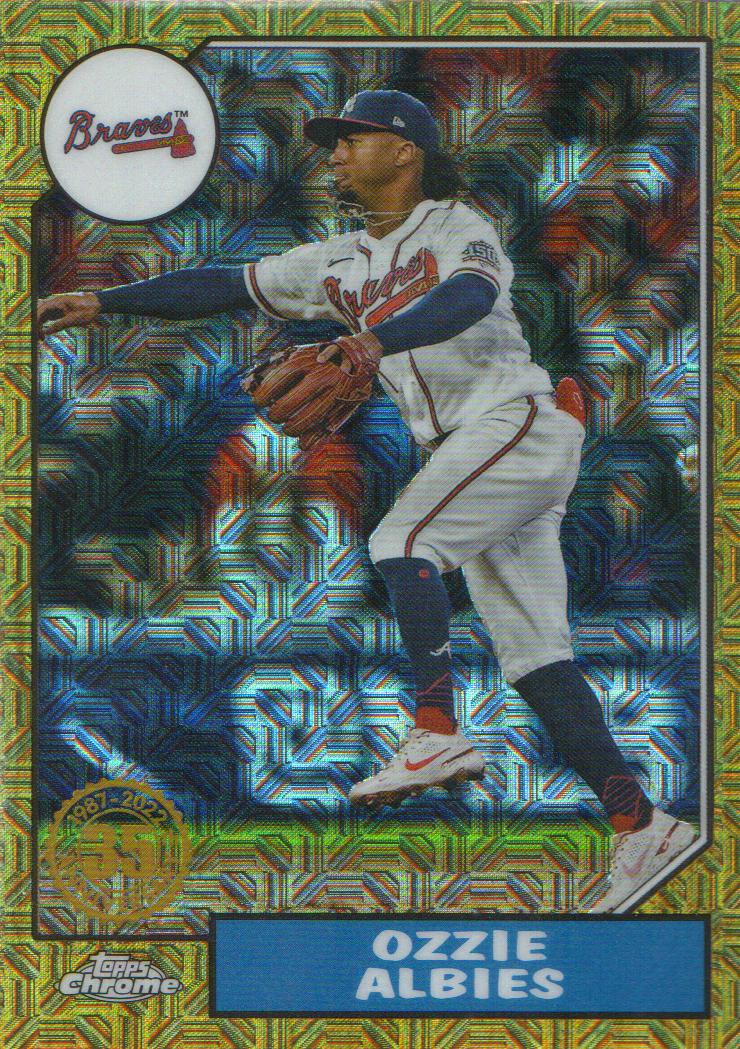2022 Topps Baseball '87 Topps Silver Pack Chrome Series 2 Insert: Pick from List - Picture 2 of 98