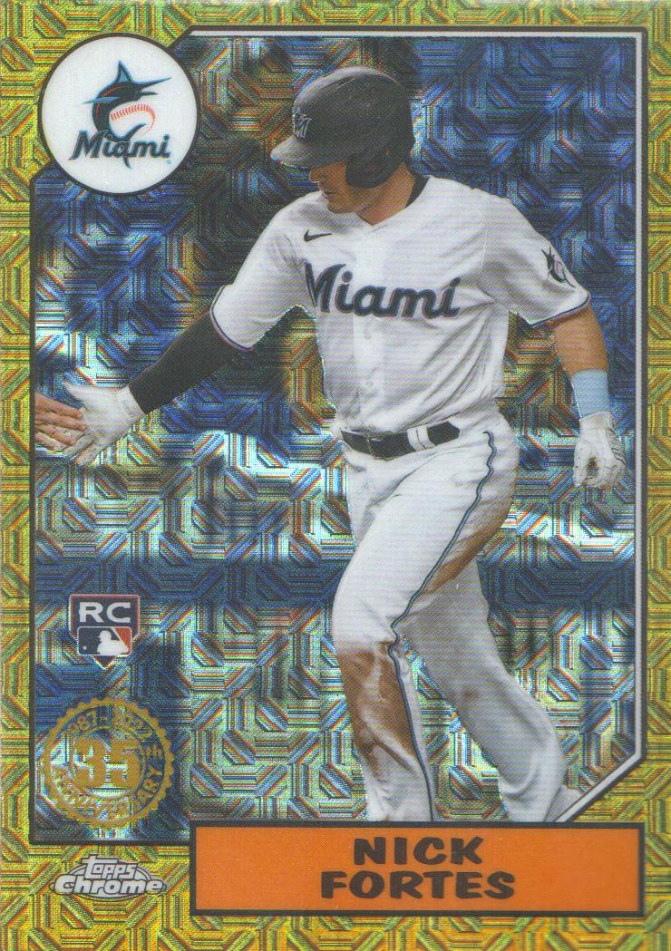 2022 Topps Baseball '87 Topps Silver Pack Chrome Series 2 Insert: Pick from List - Picture 4 of 98