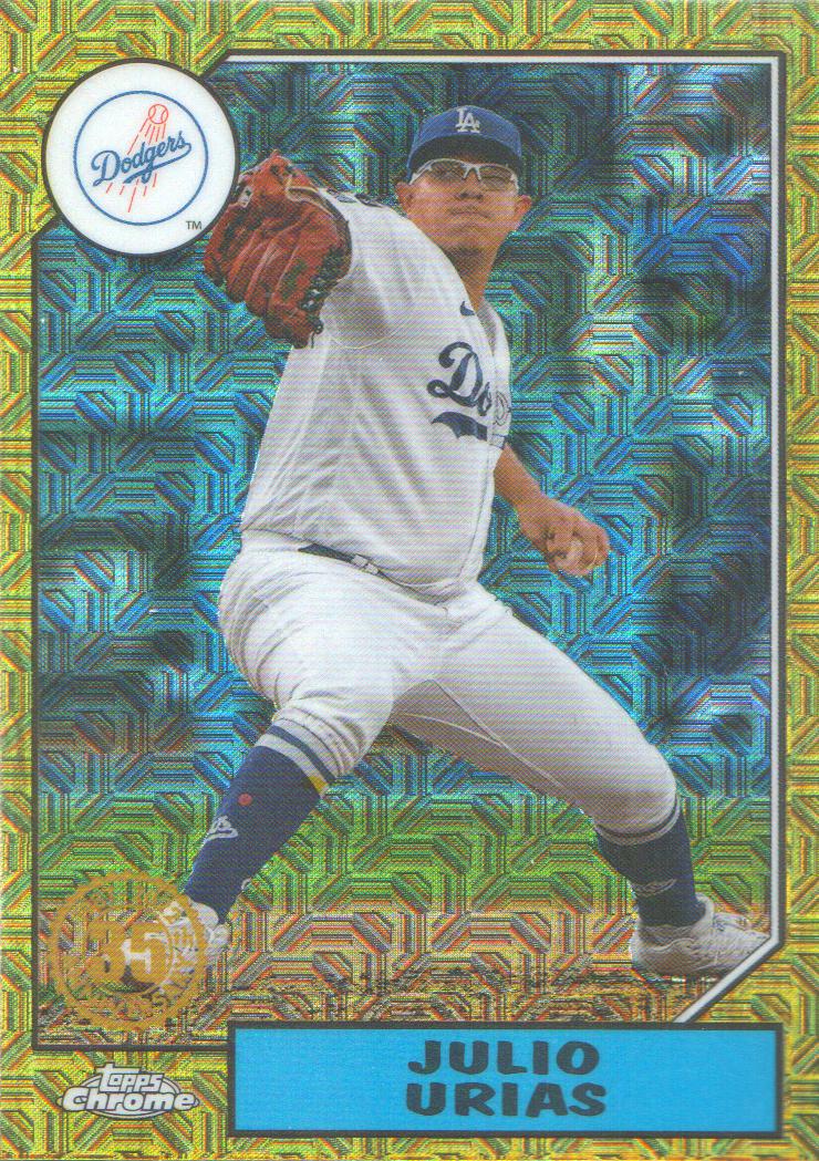 2022 Topps Baseball '87 Topps Silver Pack Chrome Series 2 Insert: Pick from List - Picture 12 of 98