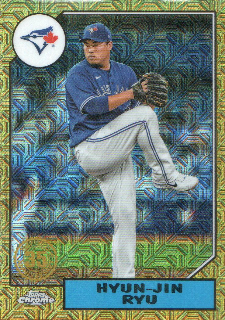 2022 Topps Baseball '87 Topps Silver Pack Chrome Series 2 Insert: Pick from List - Picture 20 of 98
