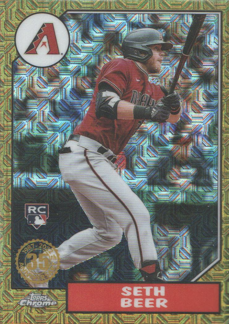 2022 Topps Baseball '87 Topps Silver Pack Chrome Series 2 Insert: Pick from List - Picture 24 of 98