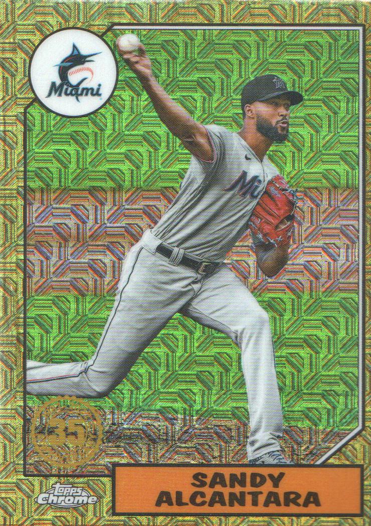 2022 Topps Baseball '87 Topps Silver Pack Chrome Series 2 Insert: Pick from List - Picture 25 of 98