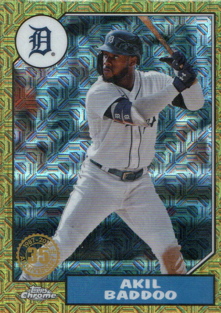 2022 Topps Baseball '87 Topps Silver Pack Chrome Series 2 Insert: Pick from List - Picture 33 of 98
