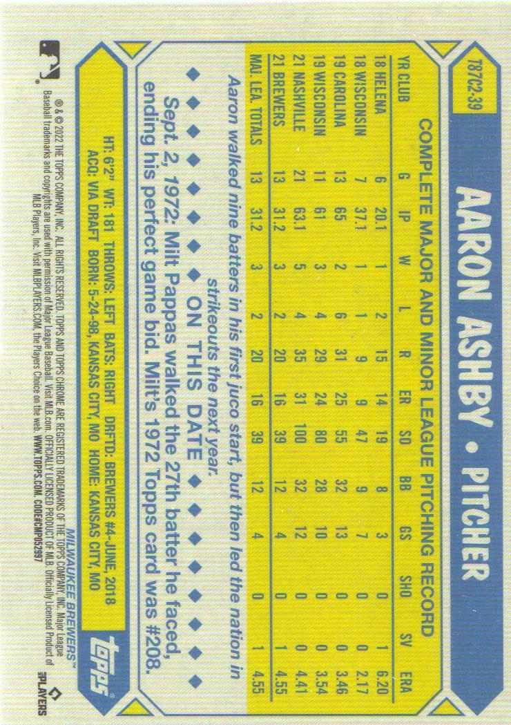 2022 Topps Baseball '87 Topps Silver Pack Chrome Series 2 Insert: Pick from List - Picture 38 of 98