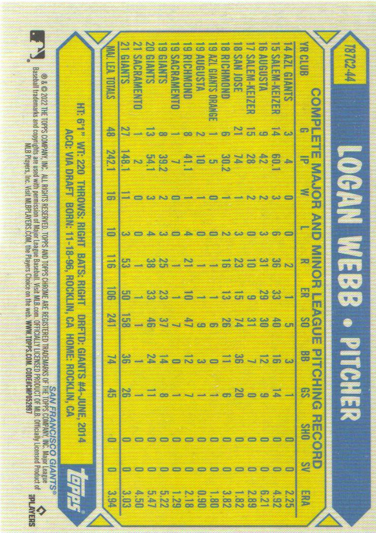 2022 Topps Baseball '87 Topps Silver Pack Chrome Series 2 Insert: Pick from List - Picture 42 of 98