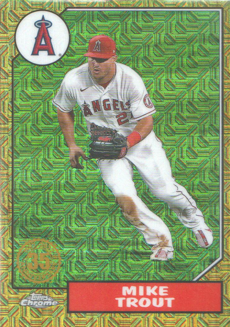 2022 Topps Baseball '87 Topps Silver Pack Chrome Series 2 Insert: Pick from List - Picture 45 of 98