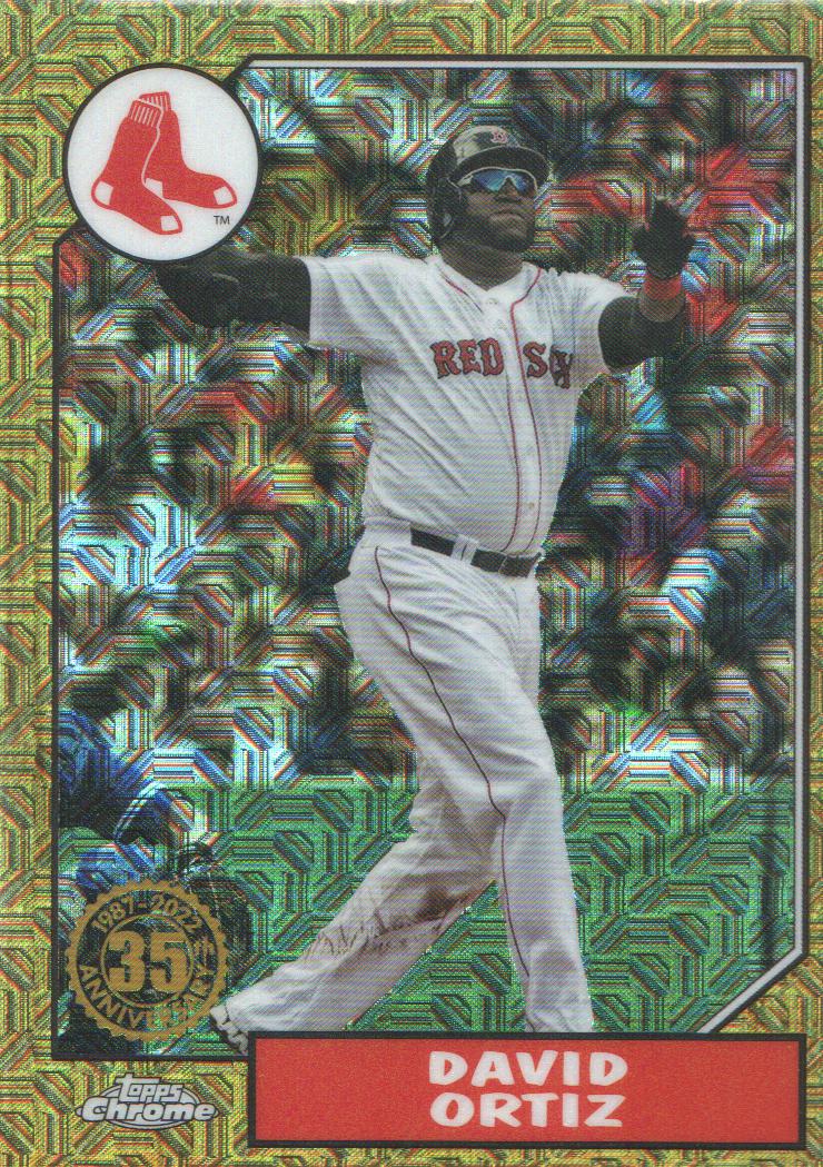 2022 Topps Baseball '87 Topps Silver Pack Chrome Series 2 Insert: Pick from List - Picture 53 of 98