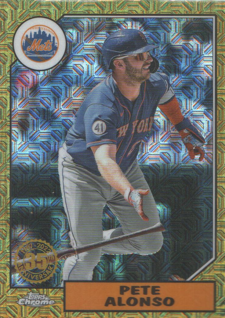 2022 Topps Baseball '87 Topps Silver Pack Chrome Series 2 Insert: Pick from List - Picture 57 of 98