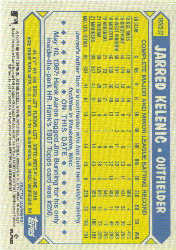 2022 Topps Baseball '87 Topps Silver Pack Chrome Series 2 Insert: Pick from List - Picture 60 of 98
