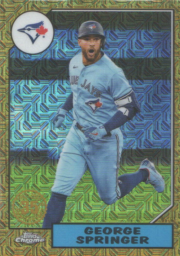 2022 Topps Baseball '87 Topps Silver Pack Chrome Series 2 Insert: Pick from List - Picture 63 of 98