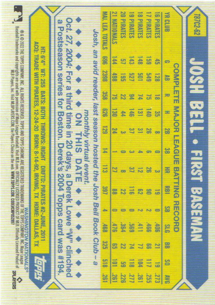 2022 Topps Baseball '87 Topps Silver Pack Chrome Series 2 Insert: Pick from List - Picture 66 of 98