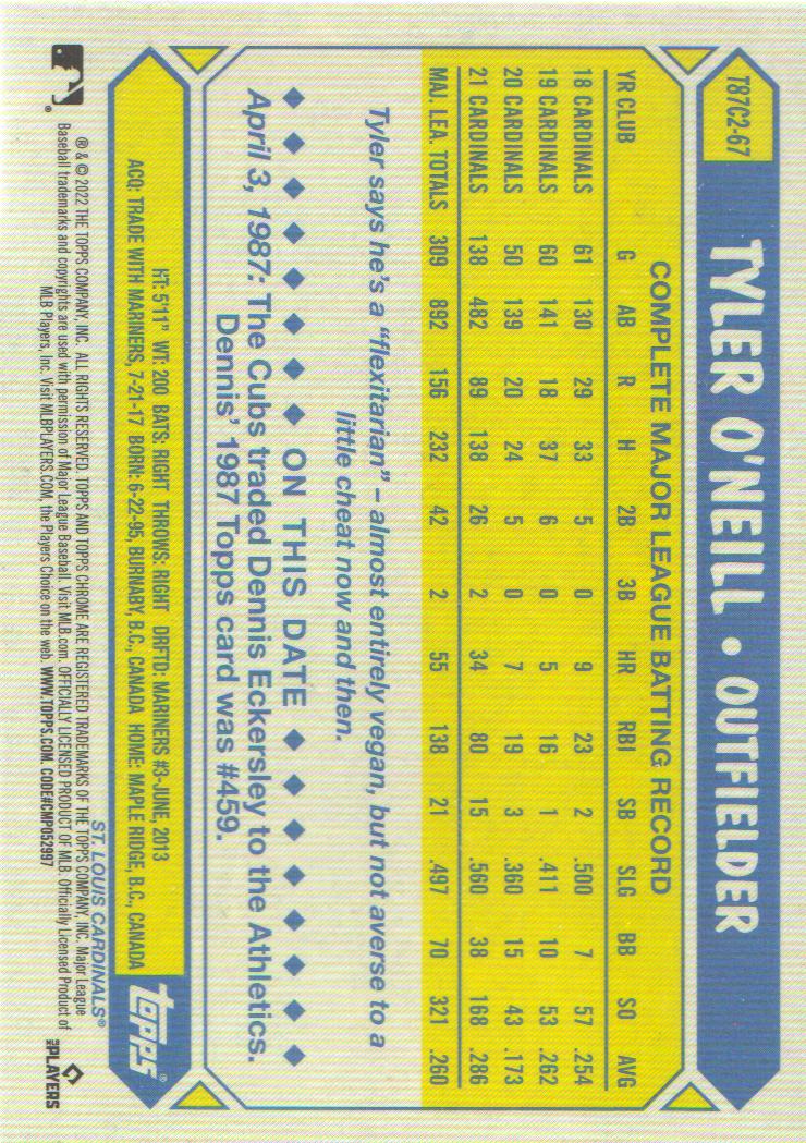 2022 Topps Baseball '87 Topps Silver Pack Chrome Series 2 Insert: Pick from List - Picture 70 of 98