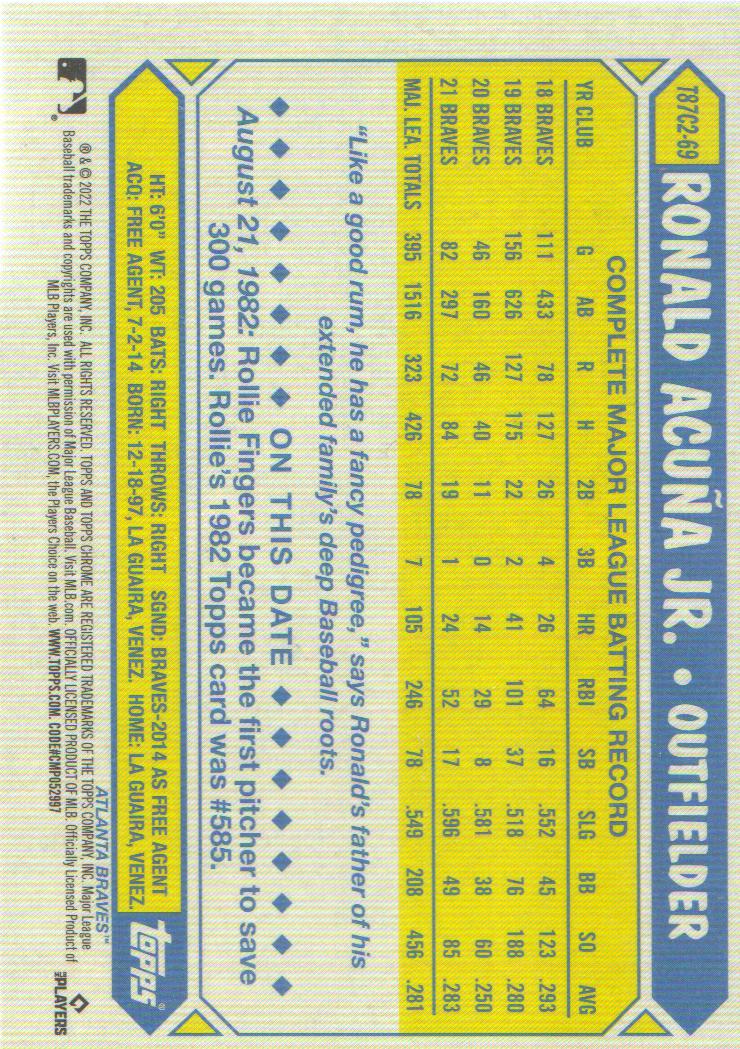 2022 Topps Baseball '87 Topps Silver Pack Chrome Series 2 Insert: Pick from List - Picture 72 of 98