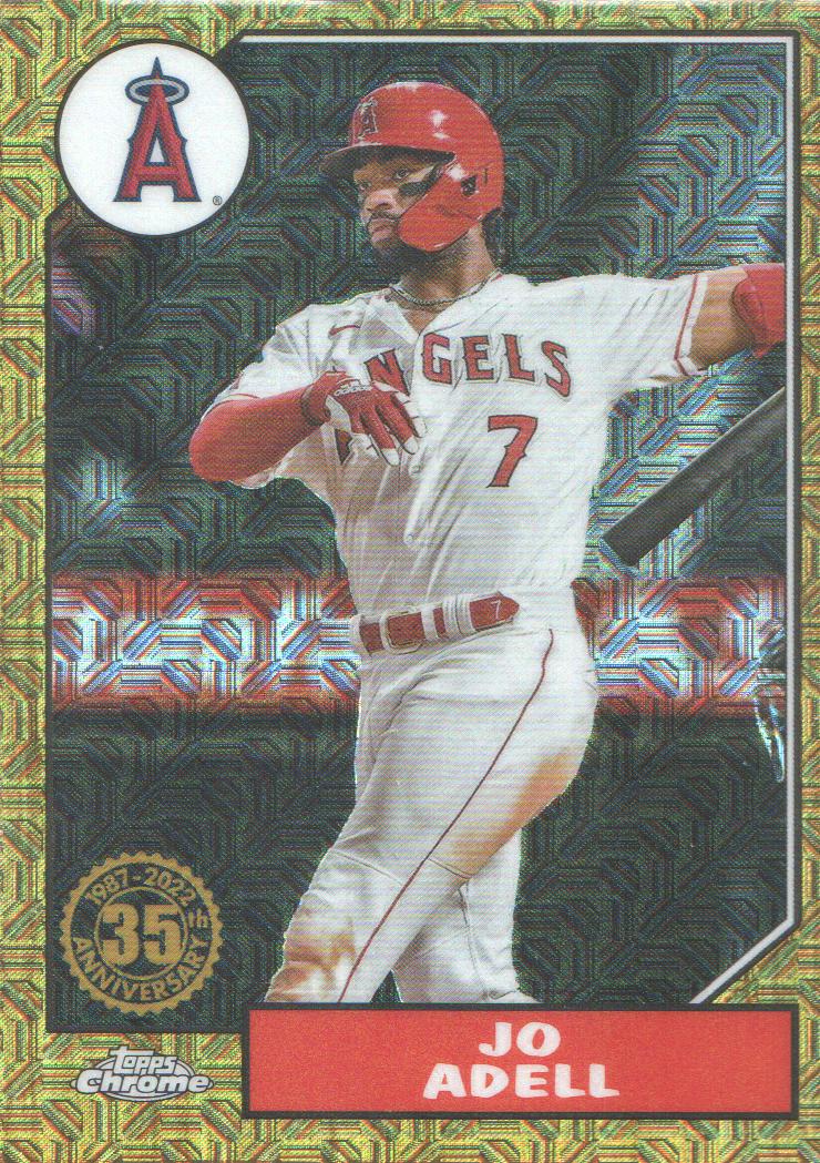 2022 Topps Baseball '87 Topps Silver Pack Chrome Series 2 Insert: Pick from List - Picture 73 of 98