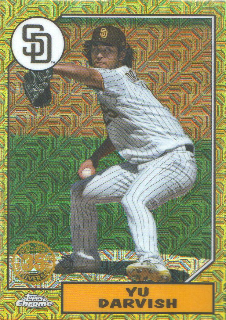 2022 Topps Baseball '87 Topps Silver Pack Chrome Series 2 Insert: Pick from List - Picture 81 of 98