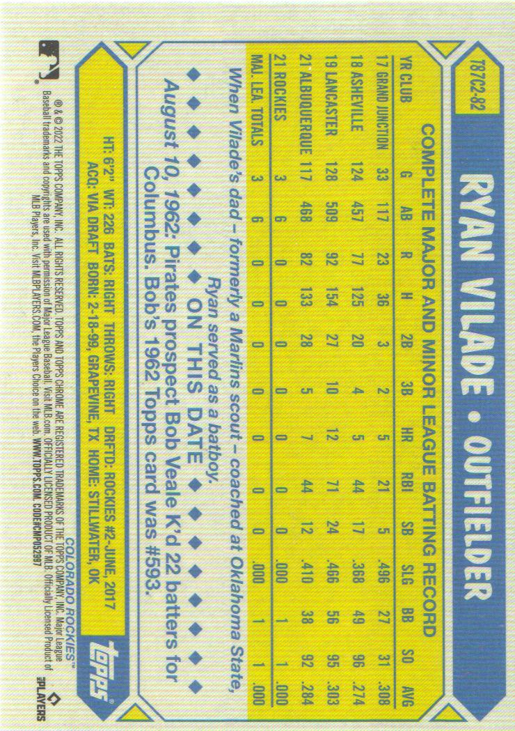 2022 Topps Baseball '87 Topps Silver Pack Chrome Series 2 Insert: Pick from List - Picture 84 of 98