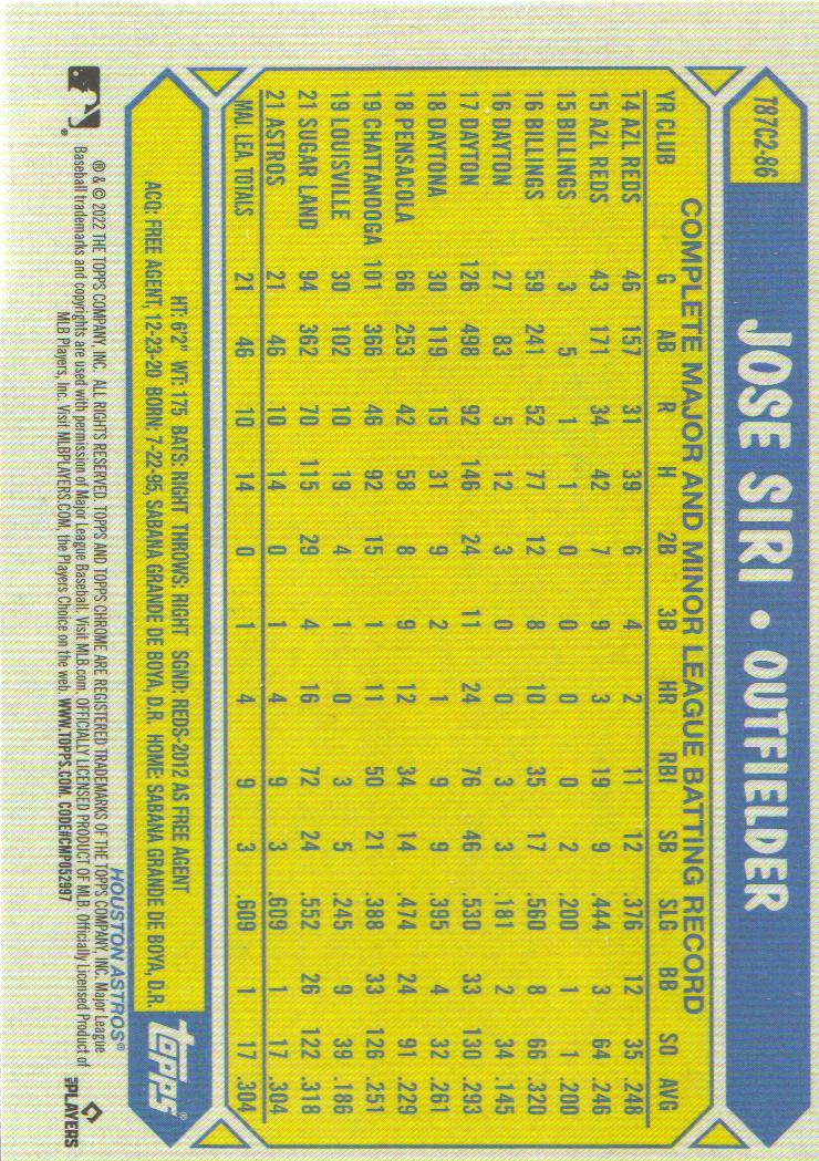 2022 Topps Baseball '87 Topps Silver Pack Chrome Series 2 Insert: Pick from List - Picture 86 of 98