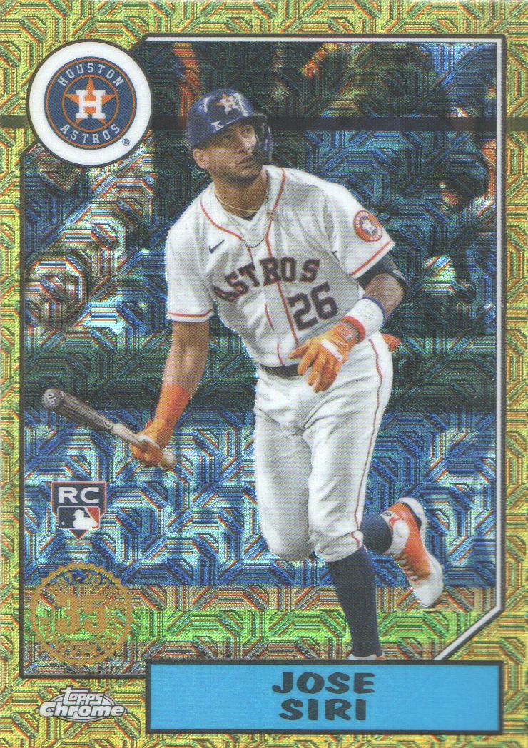 2022 Topps Baseball '87 Topps Silver Pack Chrome Series 2 Insert: Pick from List - Picture 85 of 98