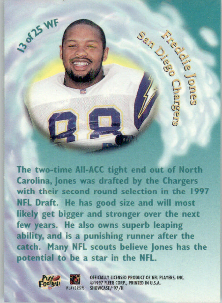 1997 Flair Showcase Football "Insert" Cards - Picture 15 of 21
