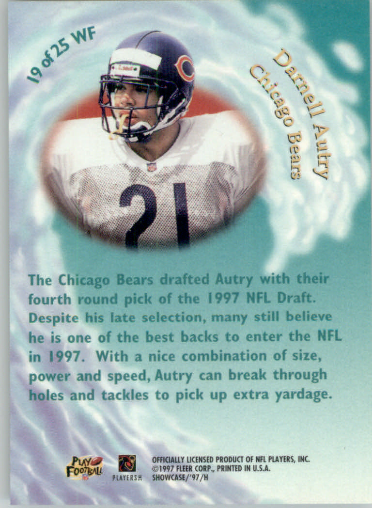 1997 Flair Showcase Football "Insert" Cards - Picture 19 of 21