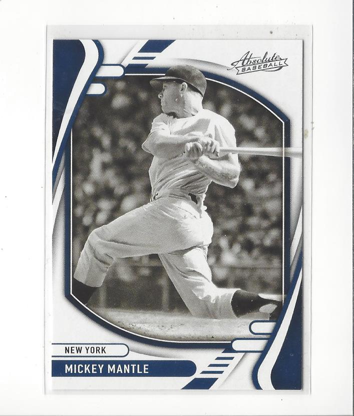 2022 Absolute Retail #10 Mickey Mantle