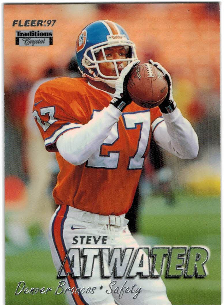 : 1991 Pro Set Platinum Football #180 Steve Atwater