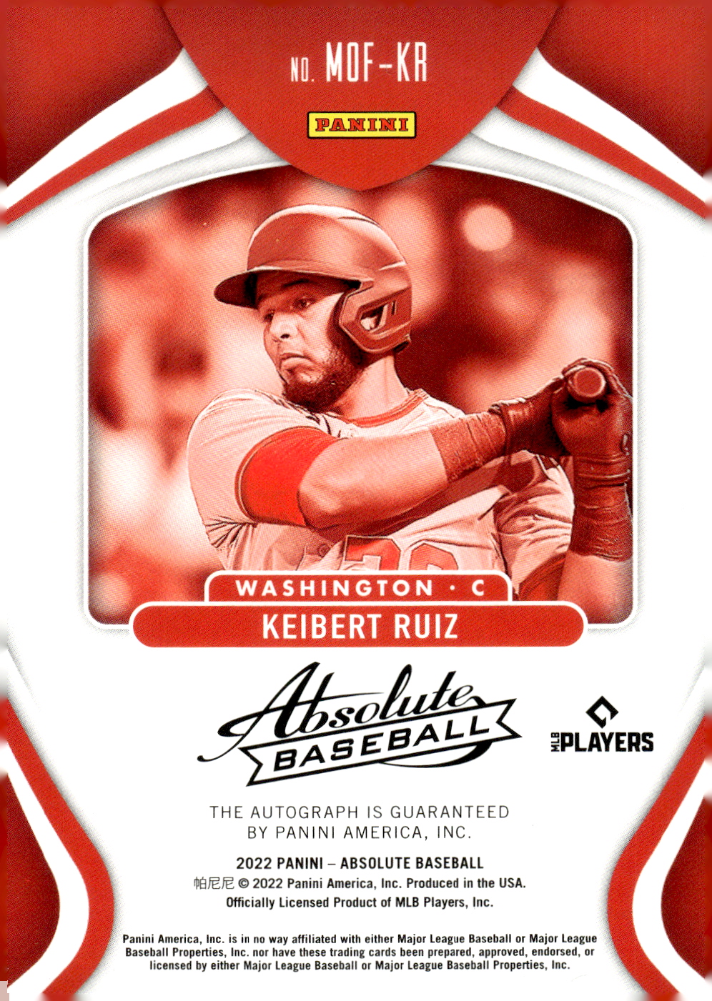 Keibert Ruiz Washington Nationals baseball player poster Nationals