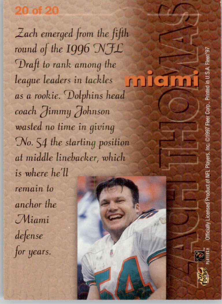 1997 Fleer Football "Parallel and Insert" Cards - Picture 67 of 67