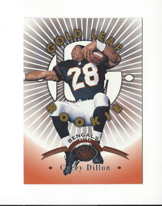 1997 Leaf #164 Corey Dillon RC
