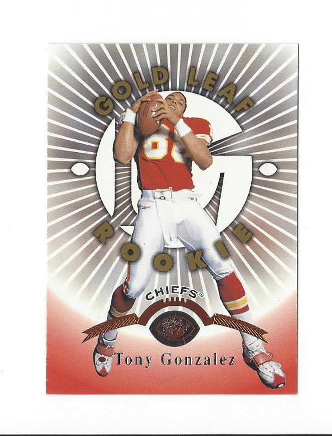 1997 Leaf #174 Tony Gonzalez RC