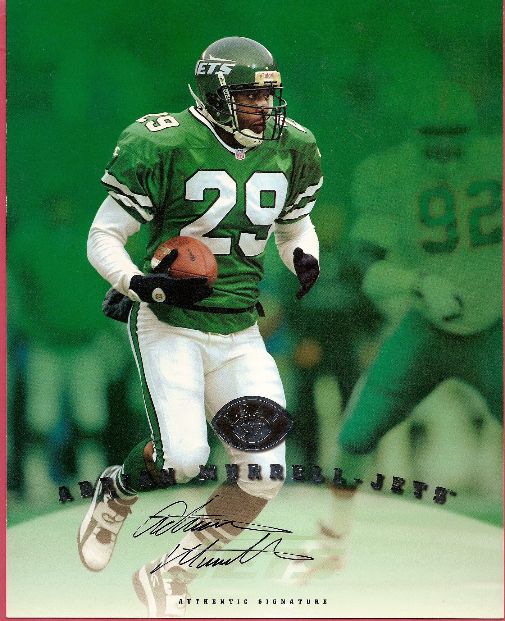 1997 Leaf Signature Autographs #80 Adrian Murrell/3000*