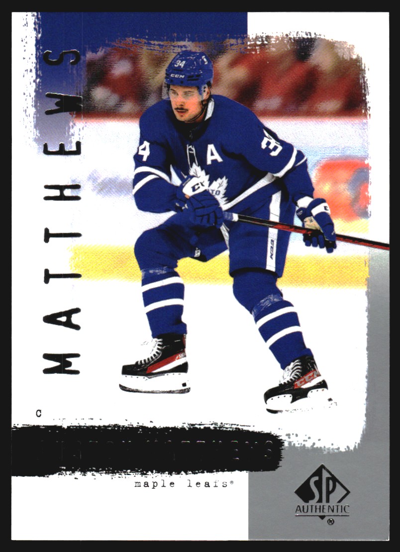 2020-21 SP Authentic '00-01 Retro #R58 Auston Matthews