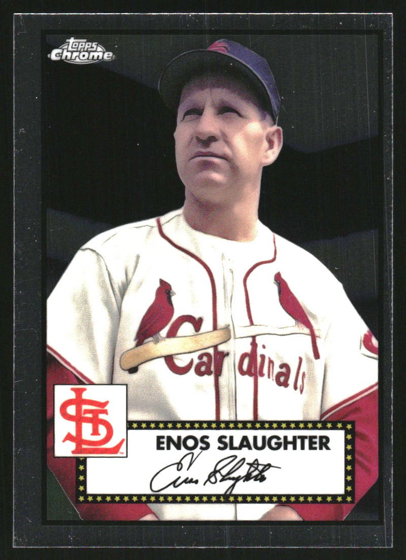 2021 Topps Chrome Platinum Anniversary #670 Enos Slaughter