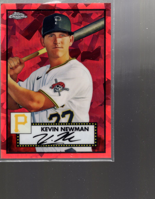 2021 Topps Chrome Platinum Anniversary - Kevin Newman #307 Red