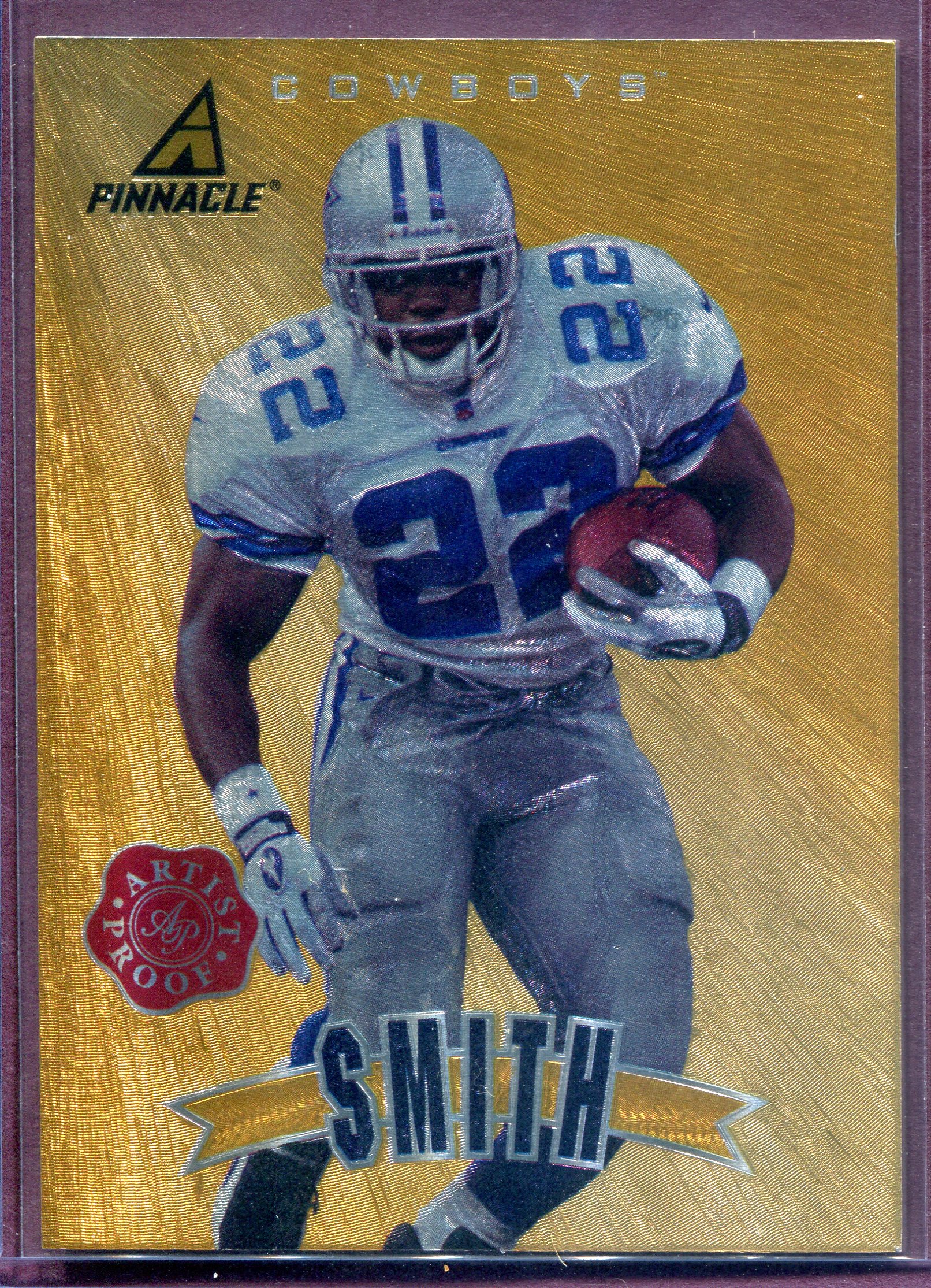 Global Sports Legends 1997 Emmitt Smith Dallas Cowboys Collector