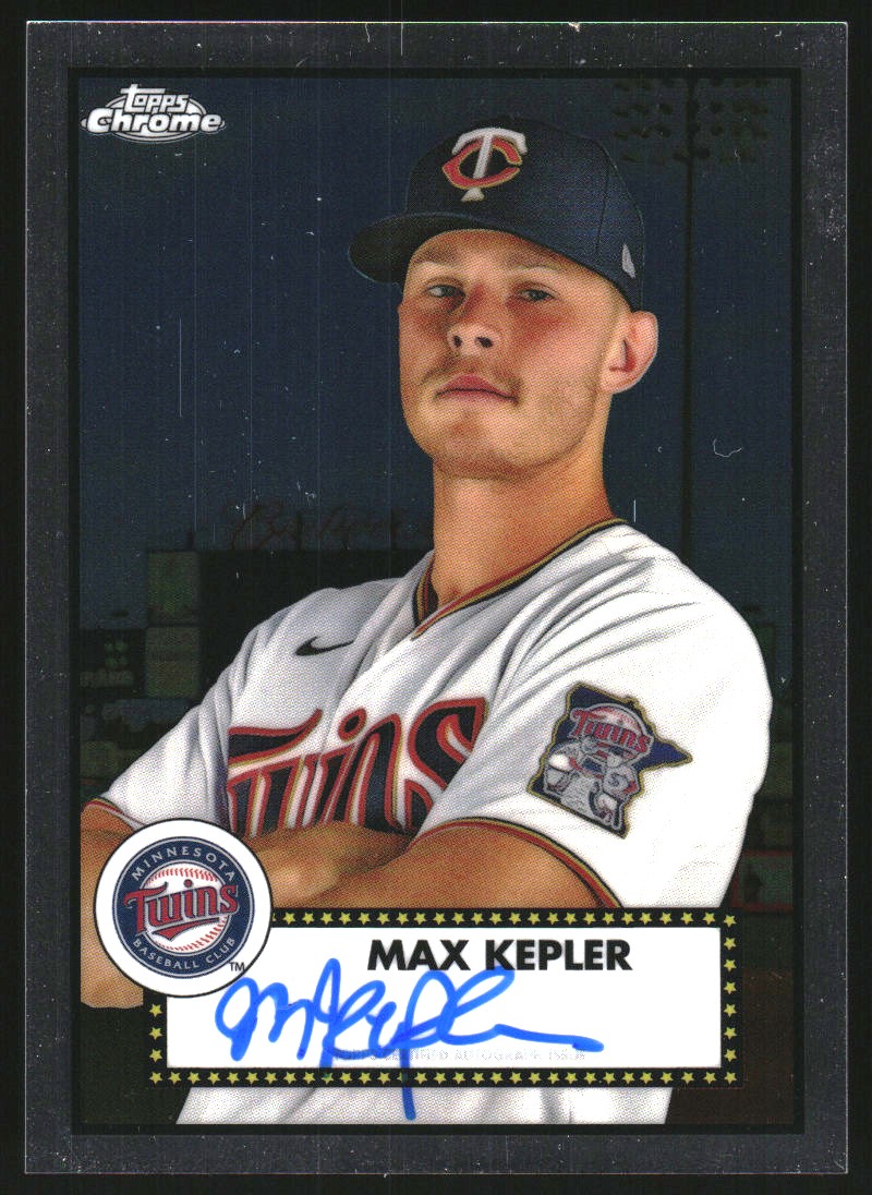 2021 Topps Chrome Platinum Anniversary Autographs #PAMK Max Kepler