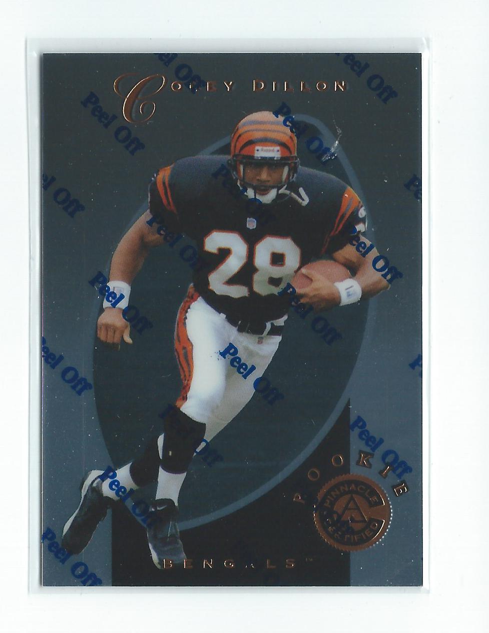 1997 Pinnacle Certified #145 Corey Dillon RC