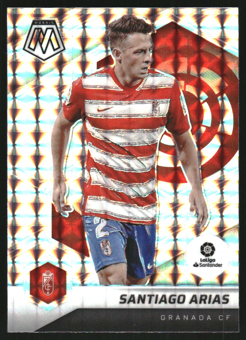 2021-22 Panini Mosaic La Liga Mosaic #123 Santiago Arias on