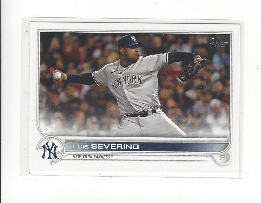 2022 Topps Advanced Stats #533 Luis Severino
