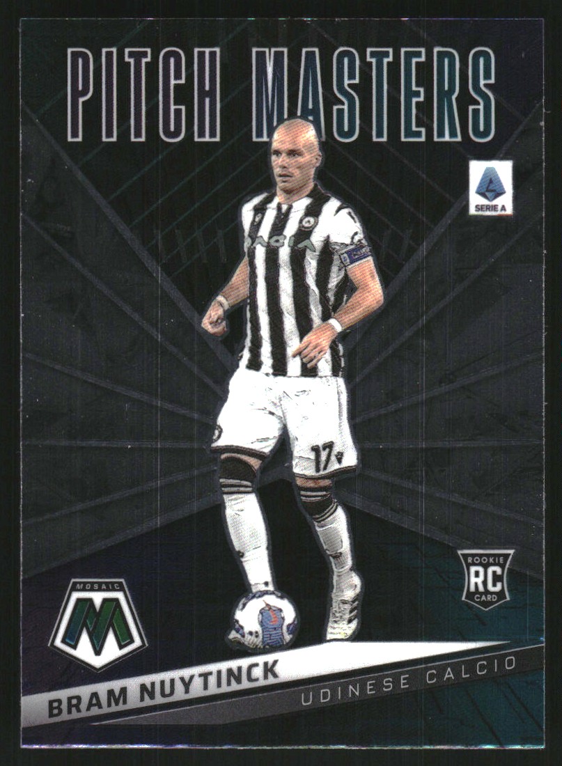 2021-22 Panini Mosaic Serie A Pitch Masters #26 Bram Nuytinck