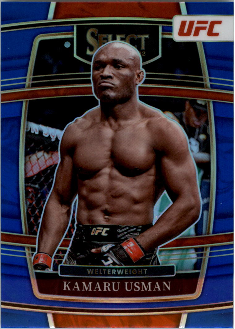 2022 Select UFC Prizms Blue Trading Card Pick