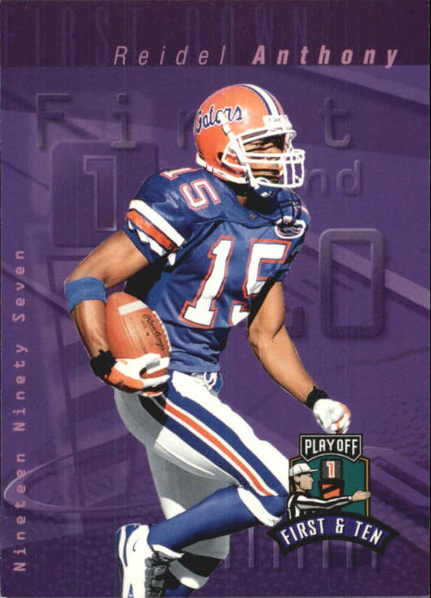 1997 Playoff First and Ten #14 Reidel Anthony RC