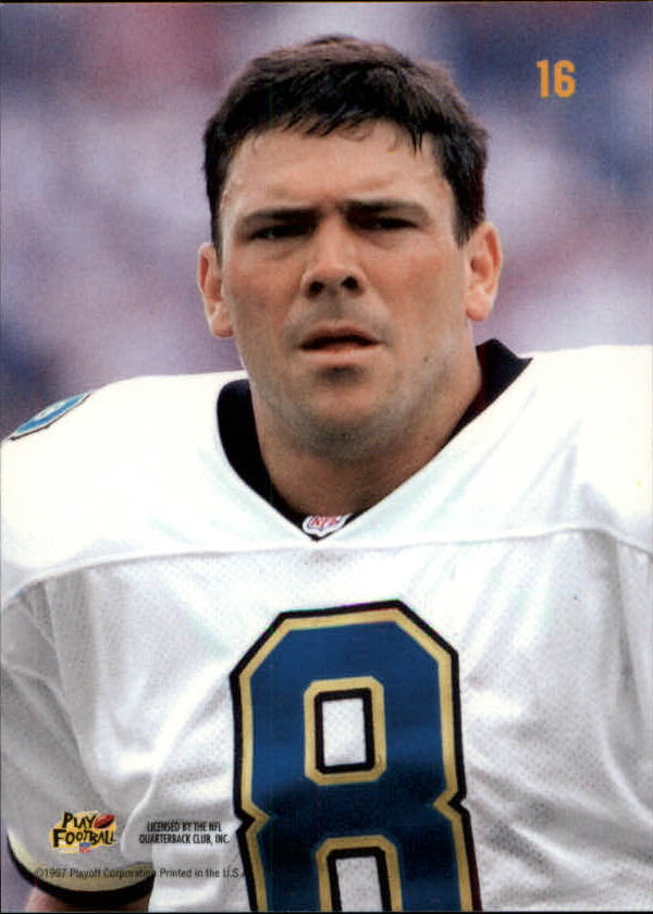 1997 Playoff First and Ten Hot Pursuit #16 Mark Brunell back image