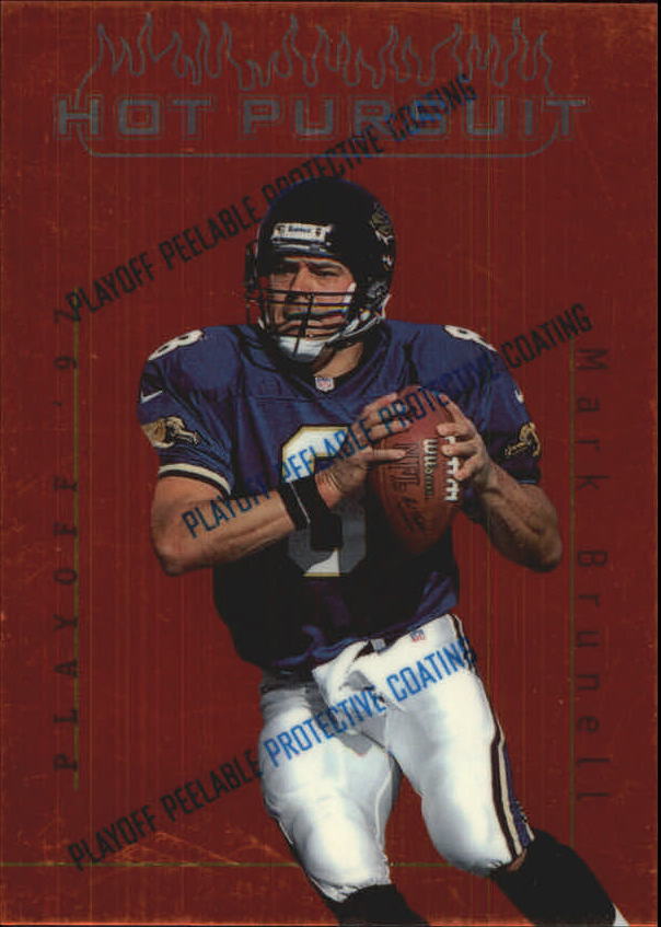 1997 Playoff First and Ten Hot Pursuit #16 Mark Brunell