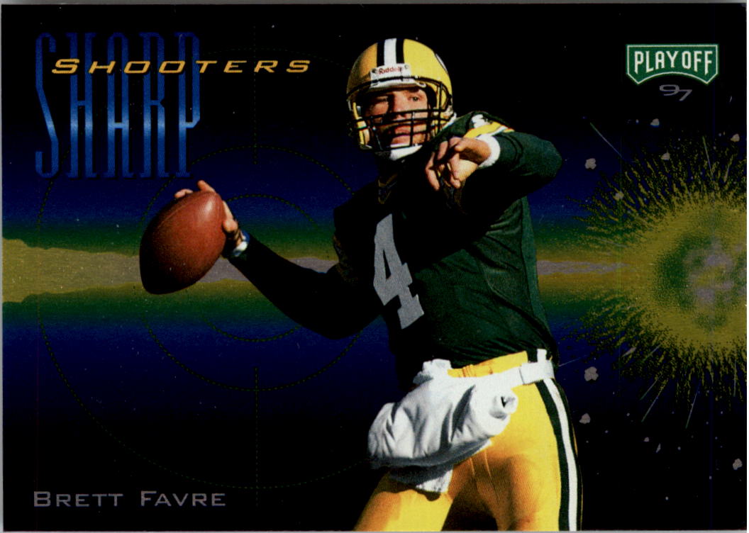 1997 Playoff Zone Sharpshooters #1 Brett Favre