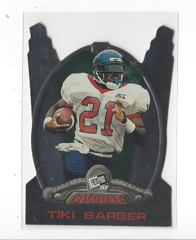 1997 Press Pass Combine #10 Tiki Barber