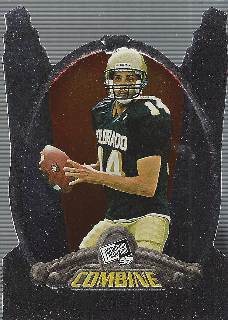 1997 Press Pass Combine #19 Koy Detmer - NM-MT