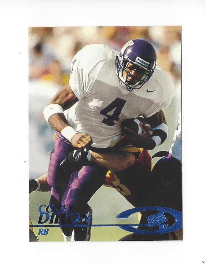 1997 Press Pass Torquers Blue #7 Corey Dillon