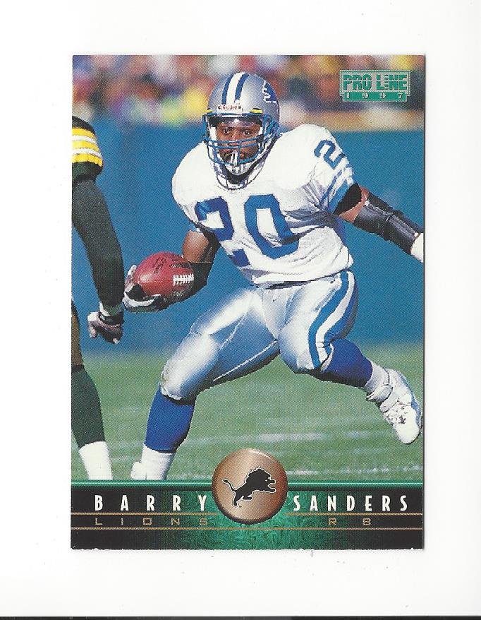 1997 Pro Line III DC - #68 Barry Sanders