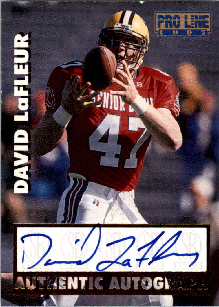 1997 Pro Line Autographs #37 David LaFleur